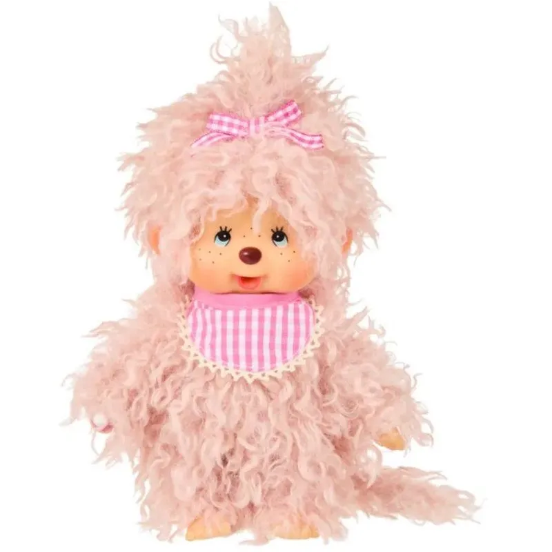 Monchhichi Fluff Pink Girl