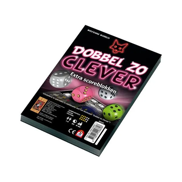 999 Games – Dobbel zo clever scoreblokken