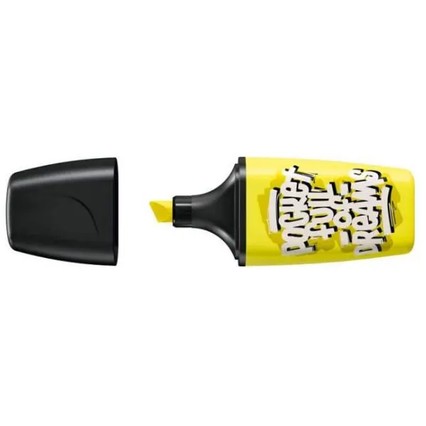Stabilo – Markeerstift “Boss Mini by Snooze One” – Geel