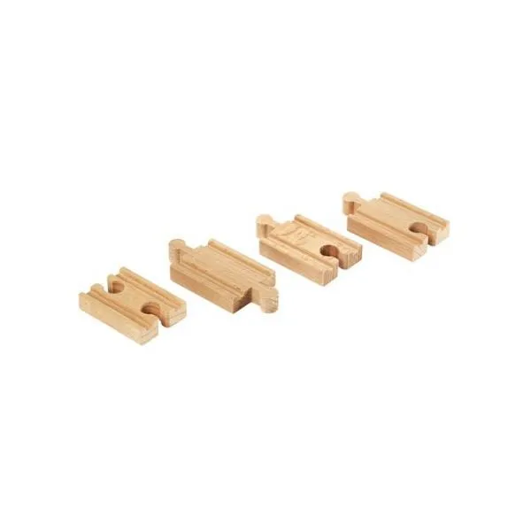 Brio Rechte mini rails gemengd 54 mm