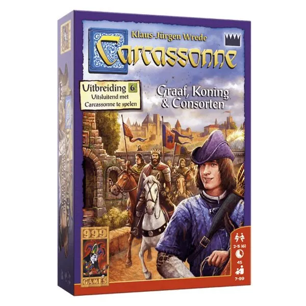 Carcassonne : Graaf, Koning & Consorten