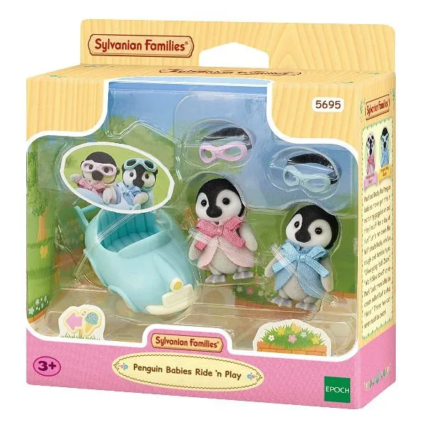Sylvanian Families – Pinguïn Babies Ride and Play