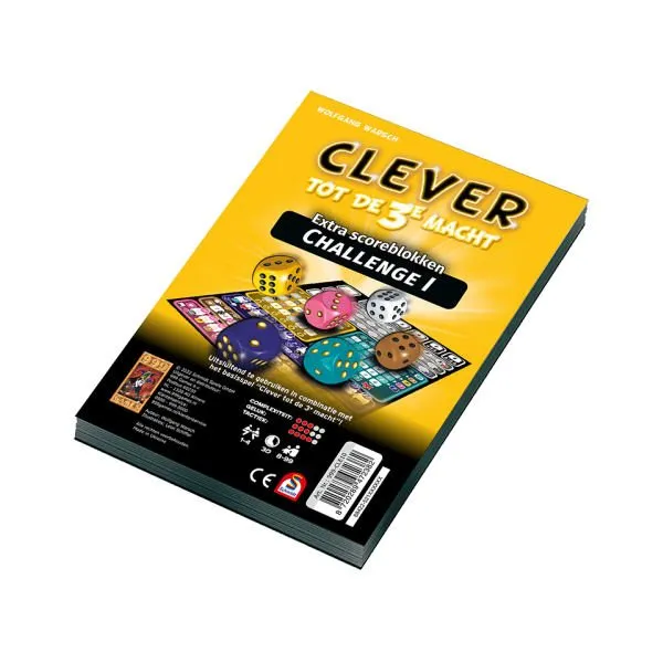 Scoreblok Clever tot de 3de macht challenge
