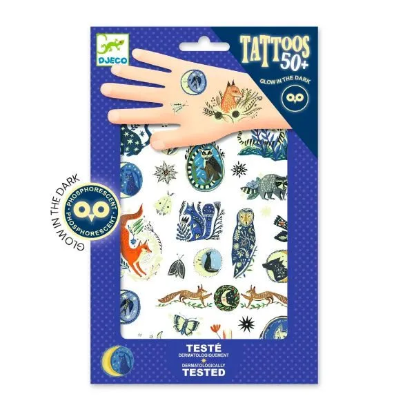 Djeco – Tattoo ‘Glow in The Dark’
