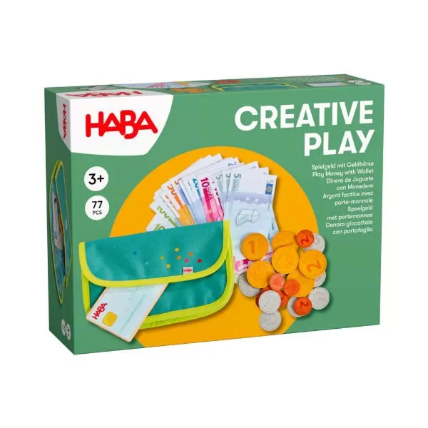 Haba – Creative Play Speelgeld met Portemonnee