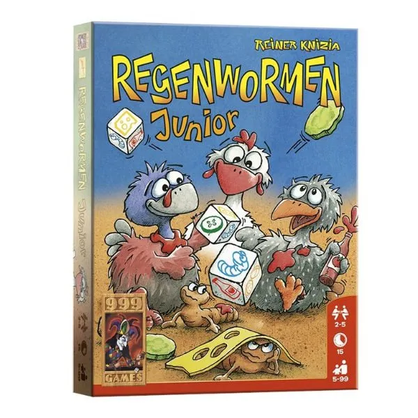 999 Games – Regenwormen Junior