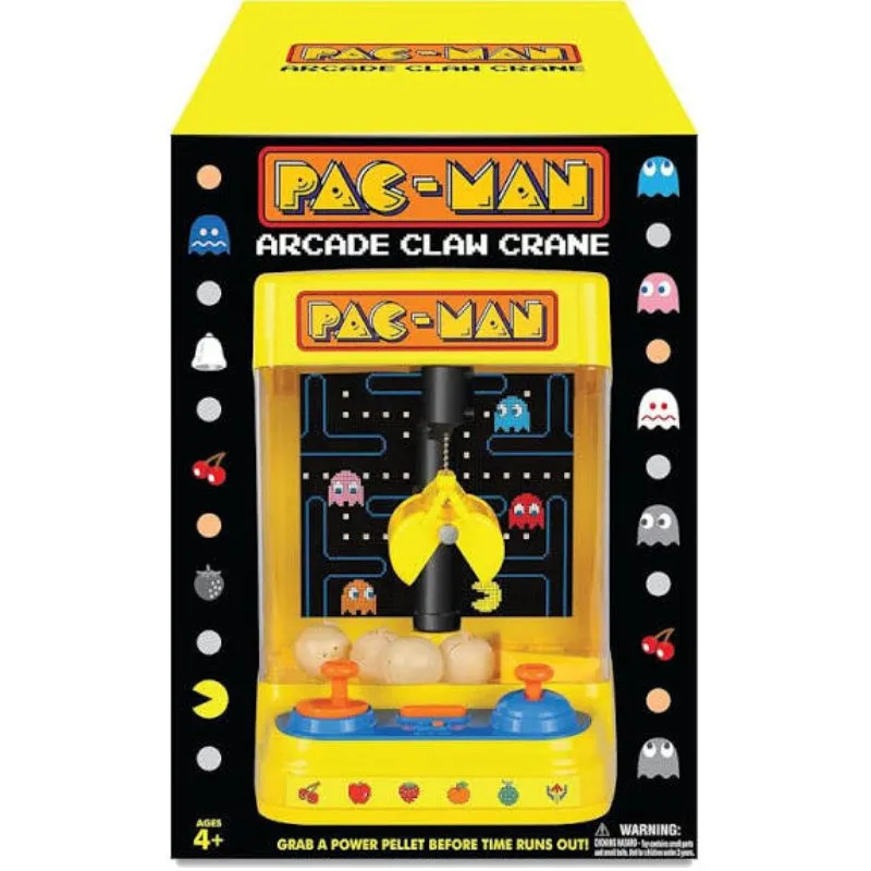 Pac-Man - Electronic Arcade Claw Crane (Core Series) 19x20x27cm