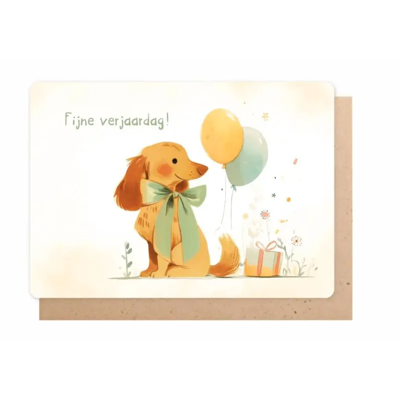 Wenskaart – Daydream FIJNE VERJAARDAG!