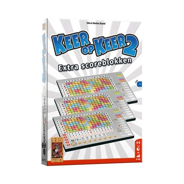 999 Games – Keer op keer 2 scoreblokken