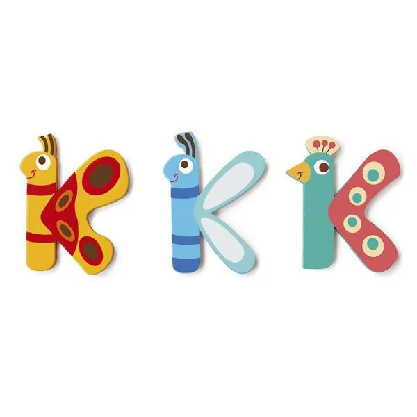 Scratch Houten letter K