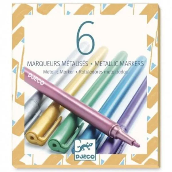 Metallic stiften Djeco
