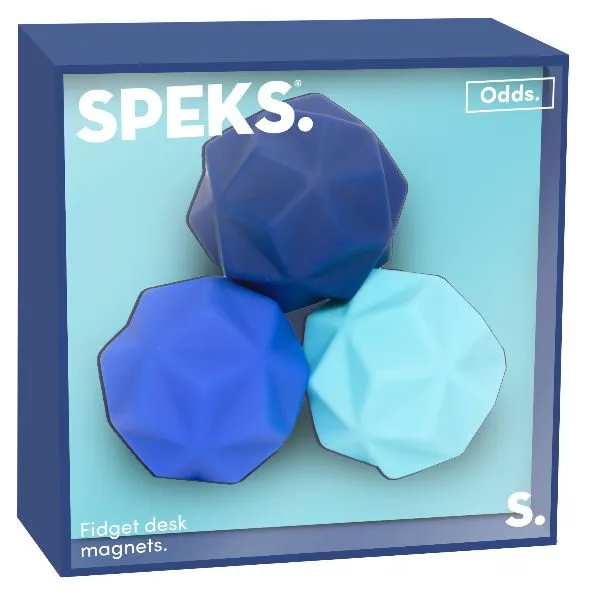 SPEKS – Odds Soft Silicone Fidget Magnets Purple 14+
