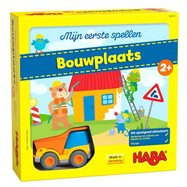 Haba – Mijn eerste spellen – Bouwplaats
