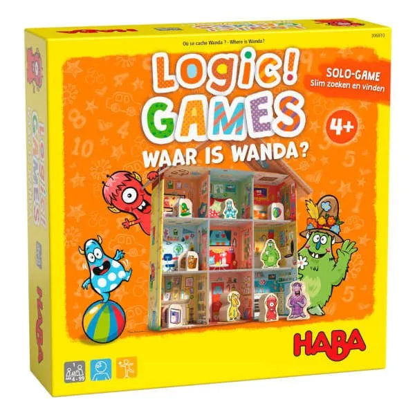 Haba – Logic! GAMES – Waar is Wanda?