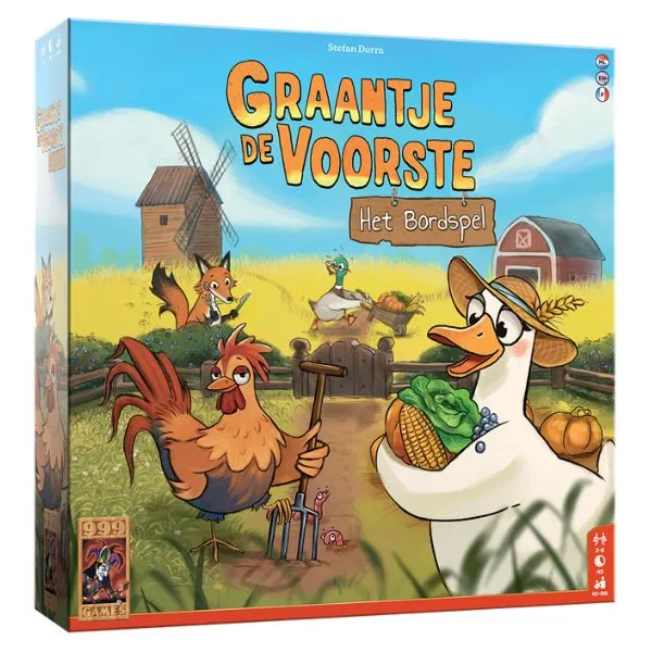 999 Games – Graantje de Voorste Het Bordspel