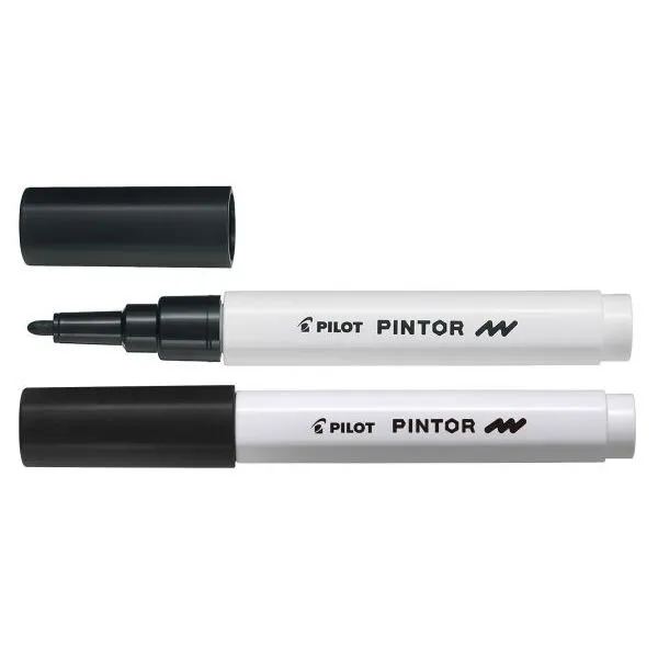 Pilot Pintor Zwart Fijn