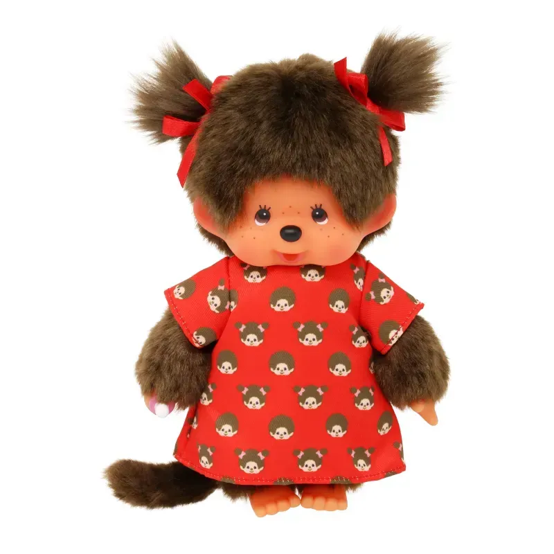 Monchhichi Rood Jurkje