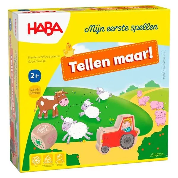 Haba – Mijn eerste spellen – Tellen maar