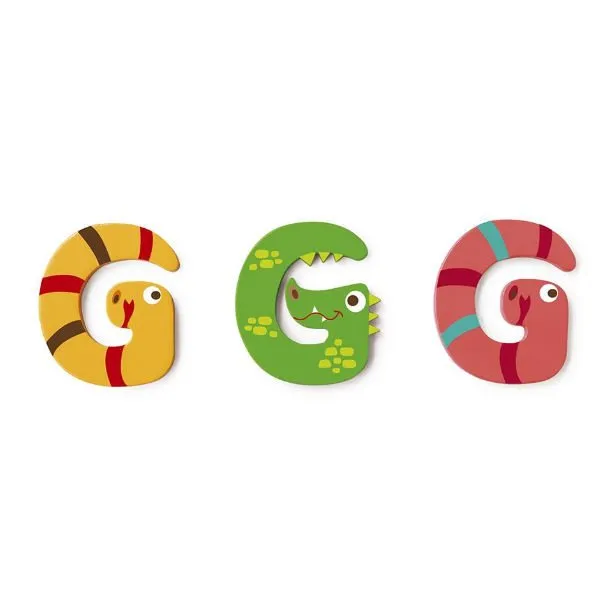Scratch Houten letter G