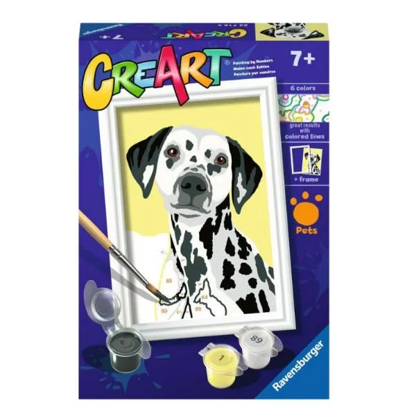 CreArt schilderen op nummer – Dalmatiër