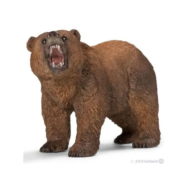 Schleich – Mannelijke grizzlybeer