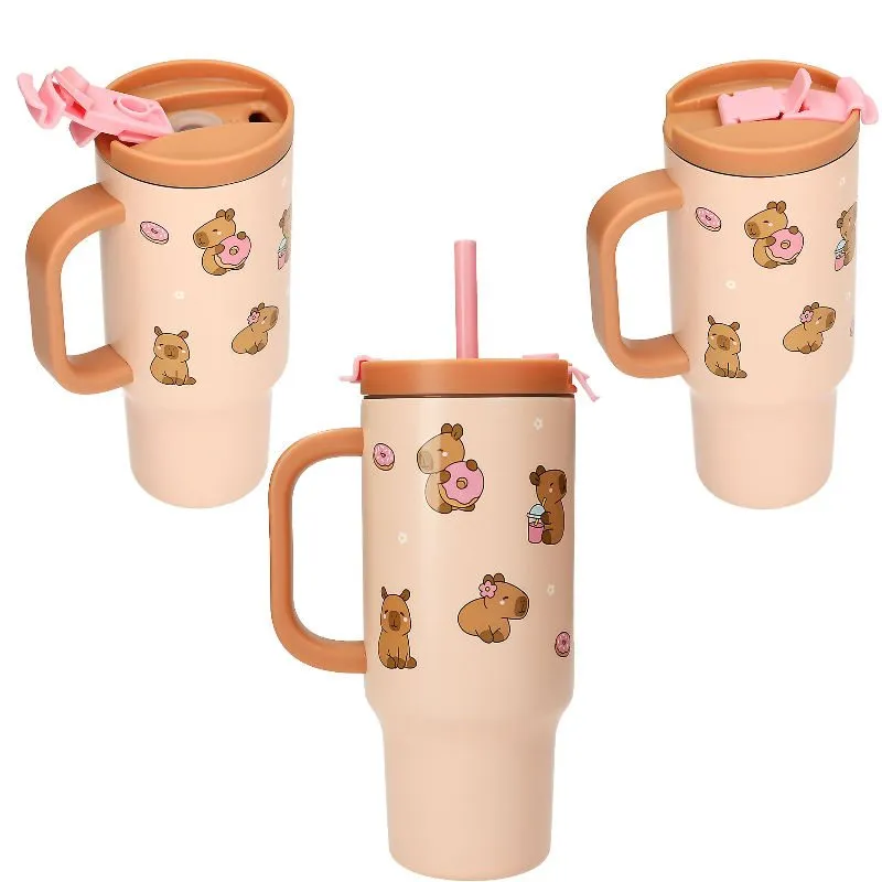 PENfection – To Go beker met Rietje CAPYBARA