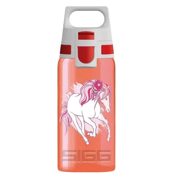 Sigg Viva One Drinkfles 0,5L Paardenclub (rood)