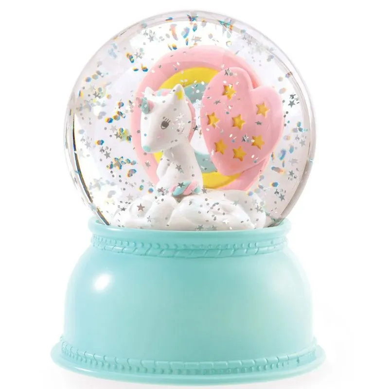 Djeco Eenhoorn Snowglobe