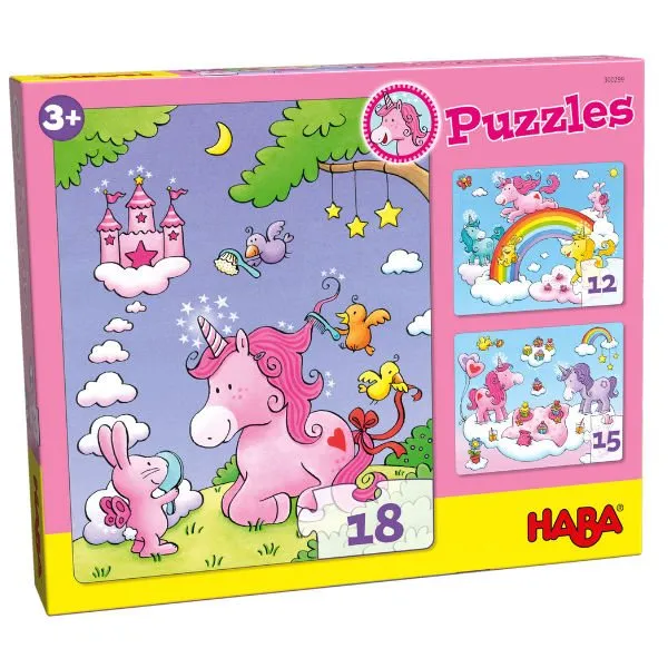 Haba – Puzzel Eenhoorn Flonkerglans 12/15/18st