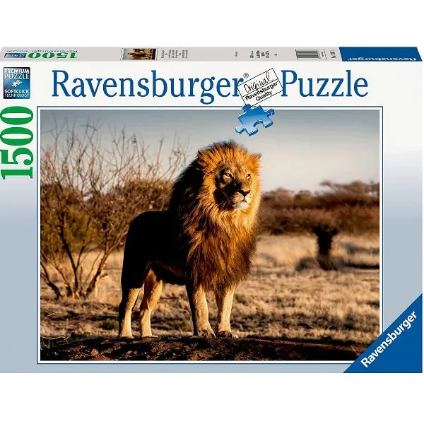 Ravensburger Puzzel 1500st – De Leeuw, de Koning der Beesten
