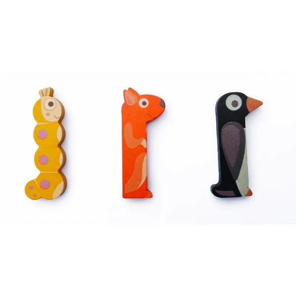 Scratch Houten letter I