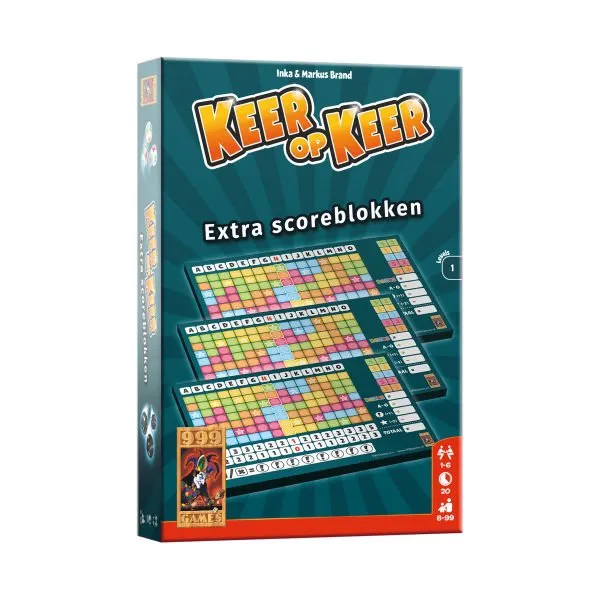999 Games – Keer op keer scoreblokken