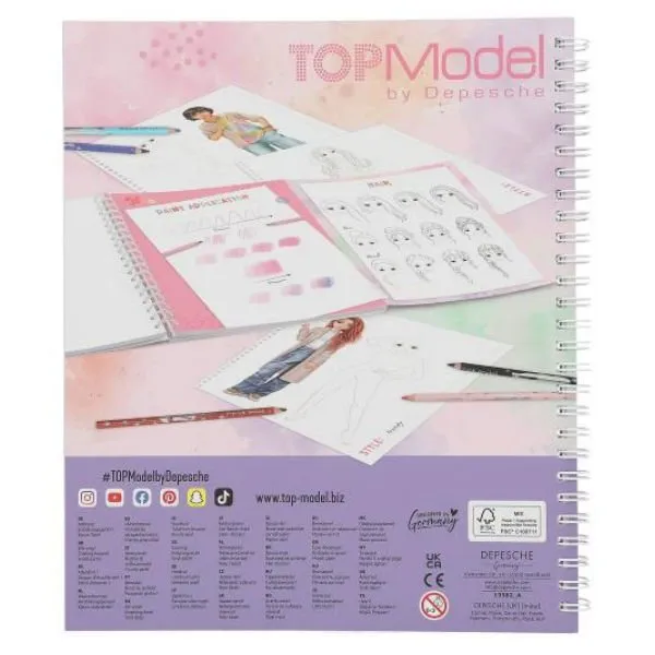 Maak uw TOPModel kleurboek