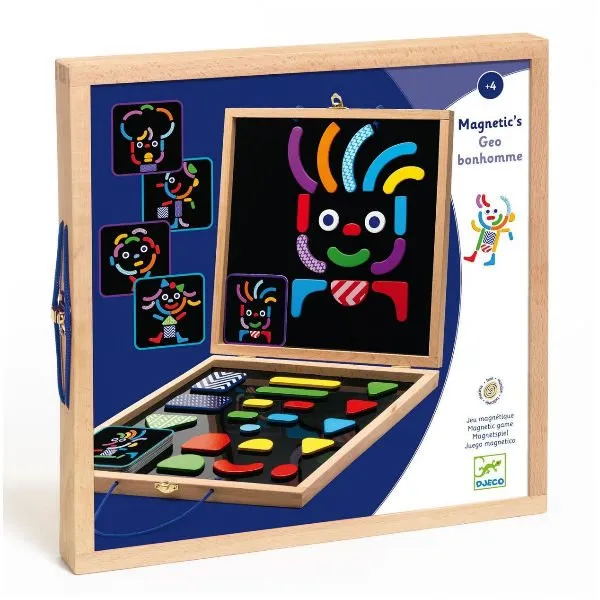 Djeco – Magneetkoffer Geobonhomme