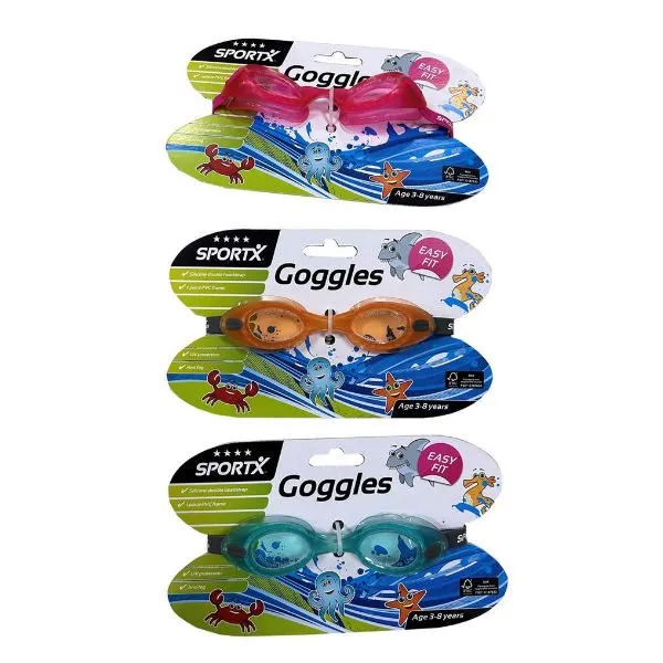SportX – Kids zwembrilletje 3-8j (3 sterren)