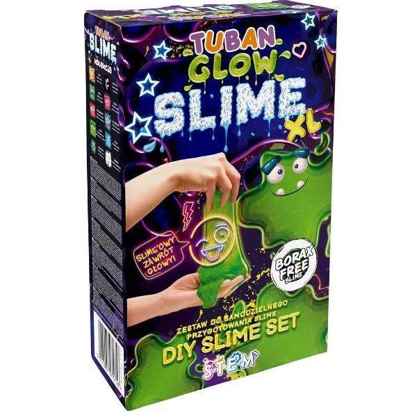 Tuban – Kit Diy Tuban Slime – Glow In The Dark XL