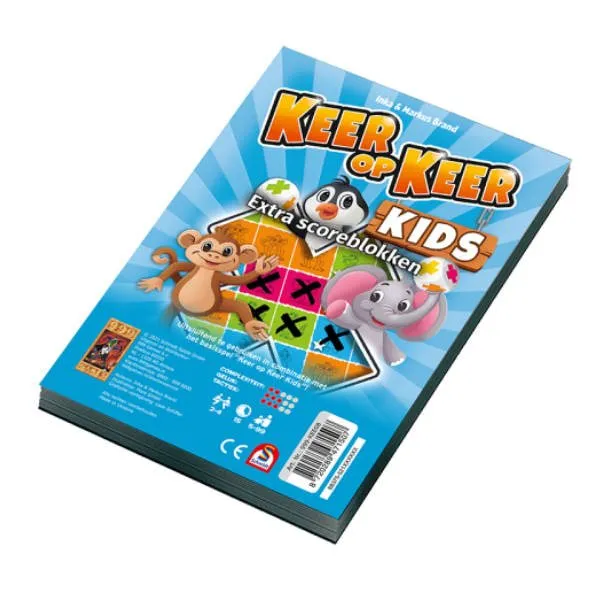 999 Games – Keer op keer kids scoreblokken