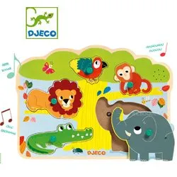 Djeco – Geluidspuzzel Boabab