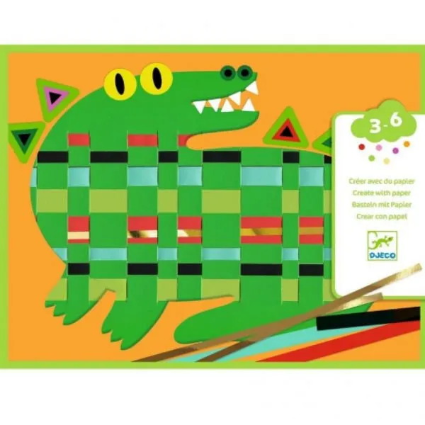 Djeco – Creatief met papier – Voor, achter, voor