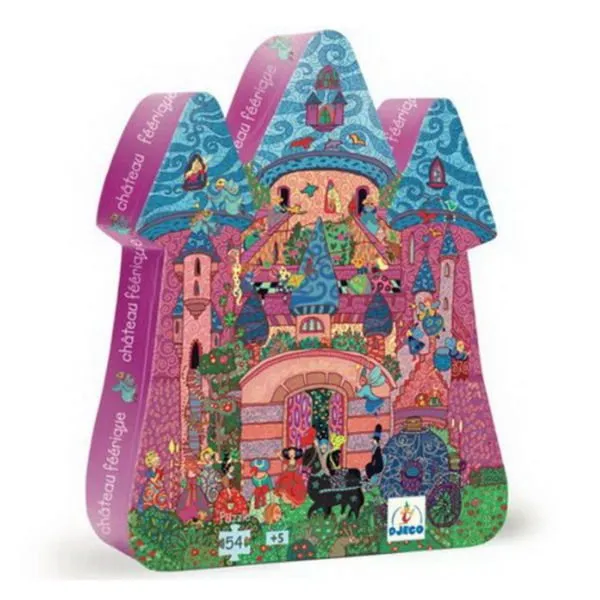 Djeco – Puzzel Prinseskasteel 54 Stuks