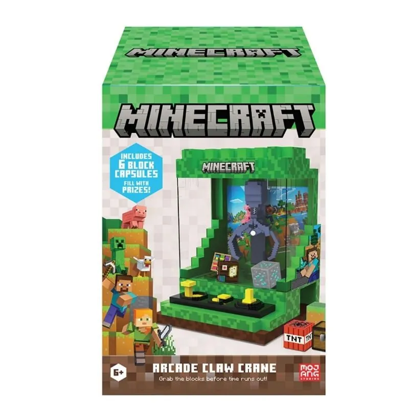 Minecraft -Electronic Arcade Claw Crane (Core Series) 19x21x27cm