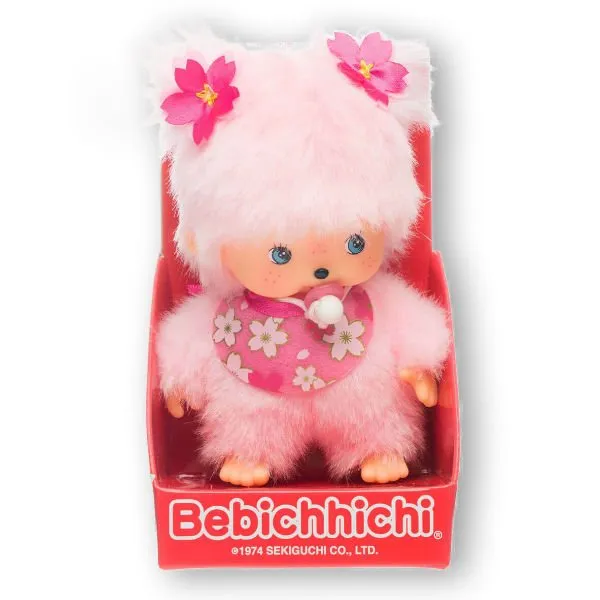 Monchhichi 16 cm Meisje Bebichhichi Cherry blossom