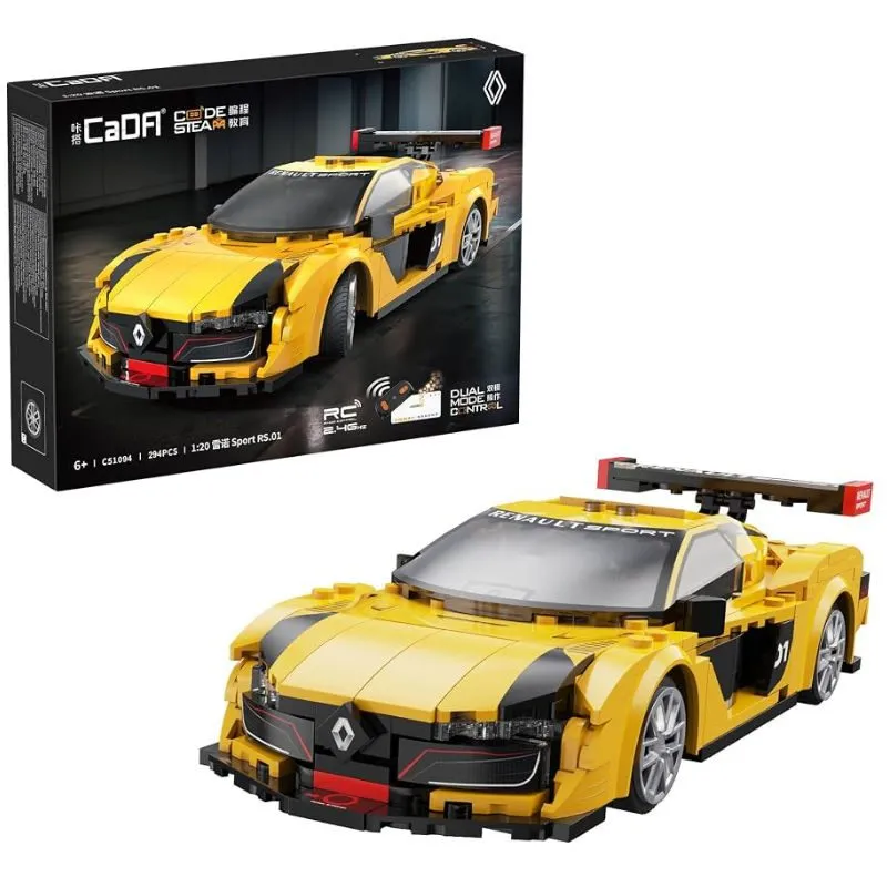 CaDA - RC Smart Chassis - Renault Sport RS.01 294 stukjes