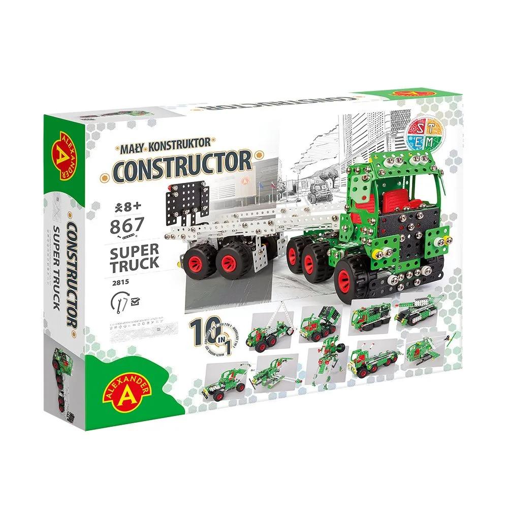 Constructor PRO – Super Truck (10in1) – 867pcs