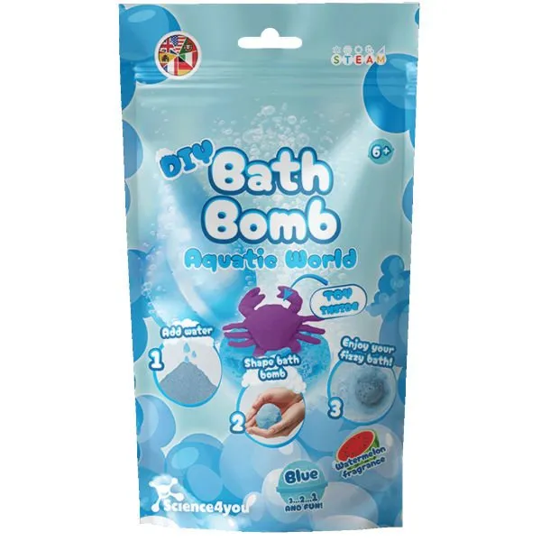 Science4you – Bath Bombs DIY Blue Bag