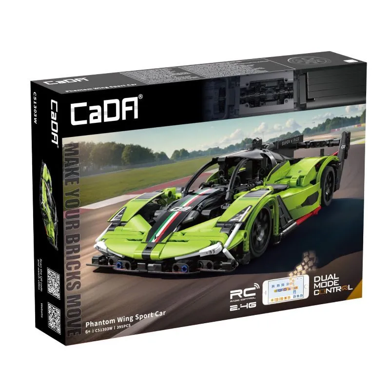 CaDA - RC Sportscar Smart Chassis Fantasy Wings 395st