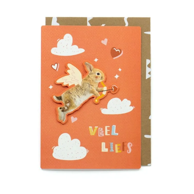Wenskaart – Loulou VEEL LIEFS