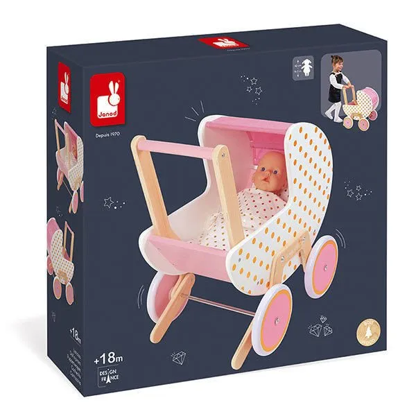 Poppenwagen Candy Chic