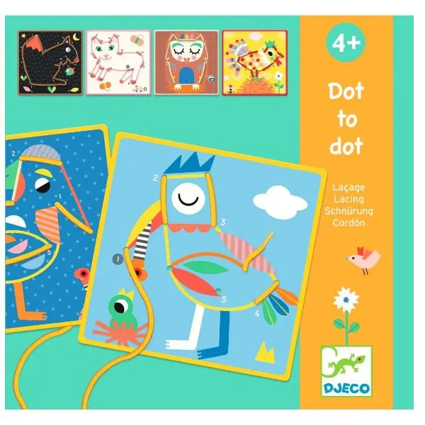 Djeco – Dot to Dot Lacing