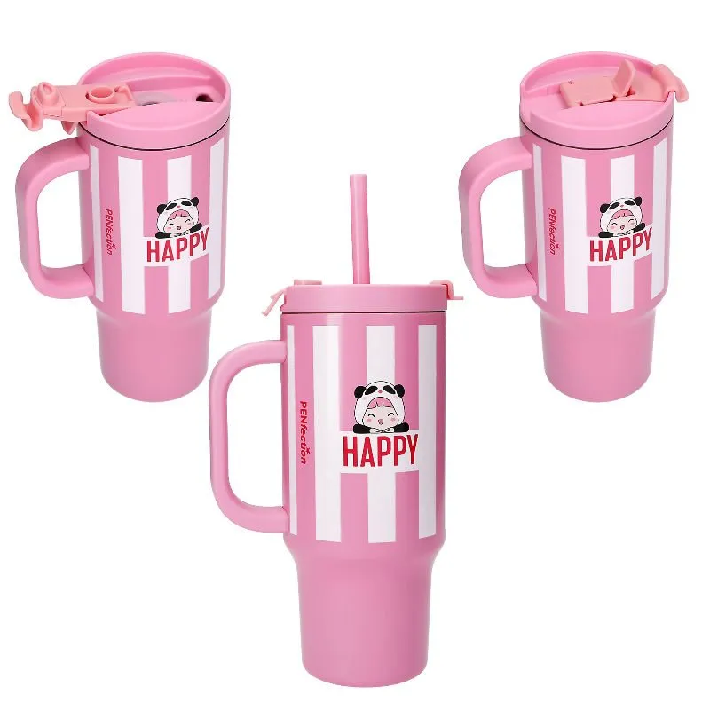 PENfection – To Go beker met Rietje HAPPY